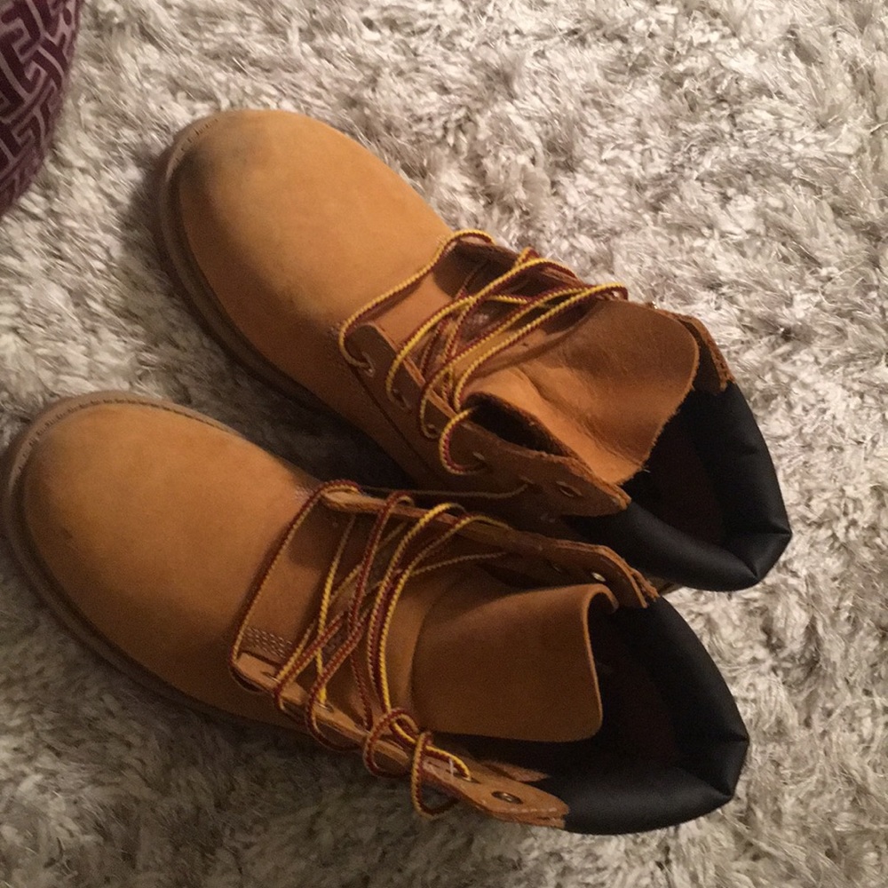 Timberland boots.